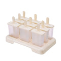 Popsicle Mold Set – 9-Cavity DIY Ice Lolly & Ice Cream Maker with Drip Guard, Tray & Sticks, BPA-Free PP
