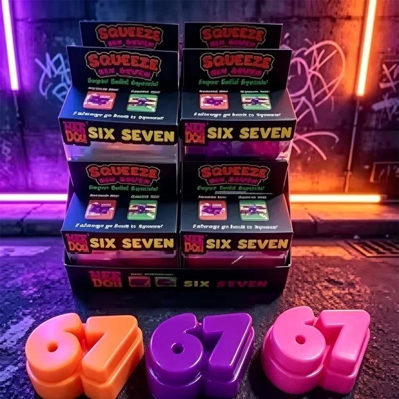 Hot Nee Doh 67 Squeeze Toy Soft Stress Relief Squeeze Sensory Toys Office Relaxation Toy Commemorate Gifts Birthday Party Favors