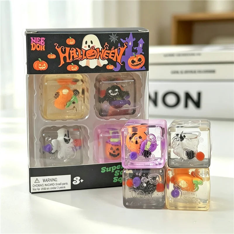 Mini Squishy Fidget Toy – Halloween & Original Styles