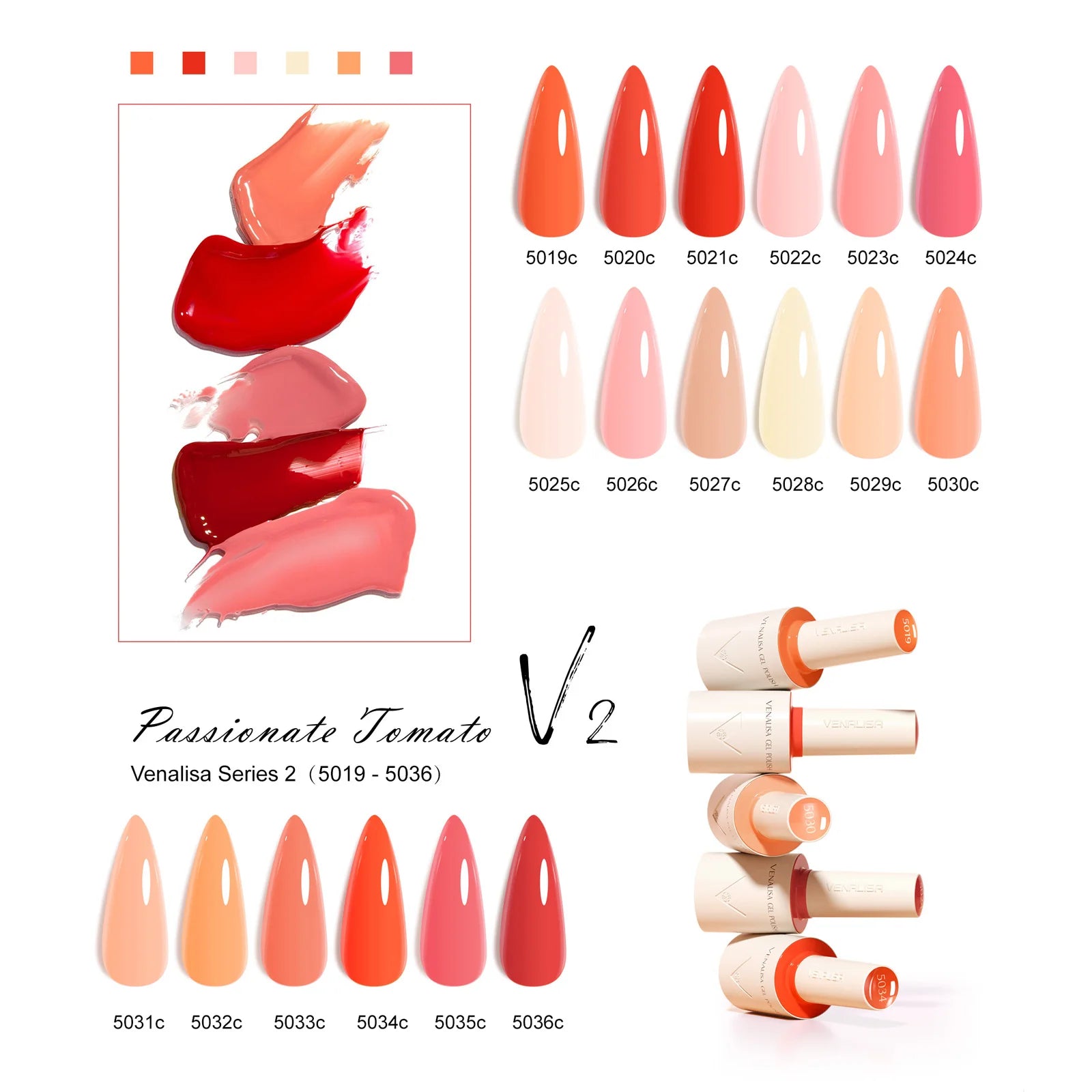 10ml VENALISA Nail Gel Polish HEMA TPO Free  Vegan Soak Off UV LED Gel Varnish Glossy Long Wear Diamond Top Semi Permanent Gel