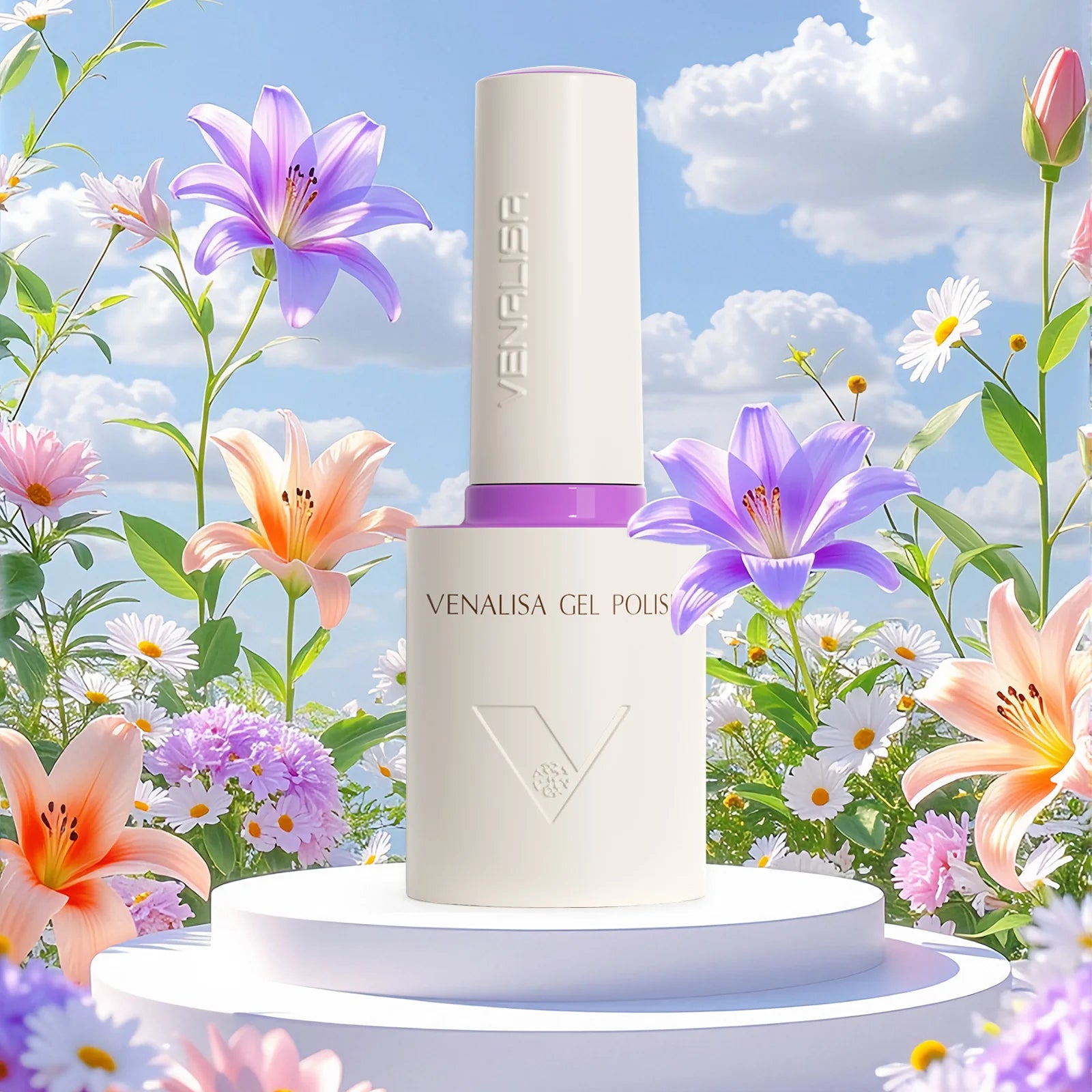 10ml VENALISA Nail Gel Polish HEMA TPO Free  Vegan Soak Off UV LED Gel Varnish Glossy Long Wear Diamond Top Semi Permanent Gel