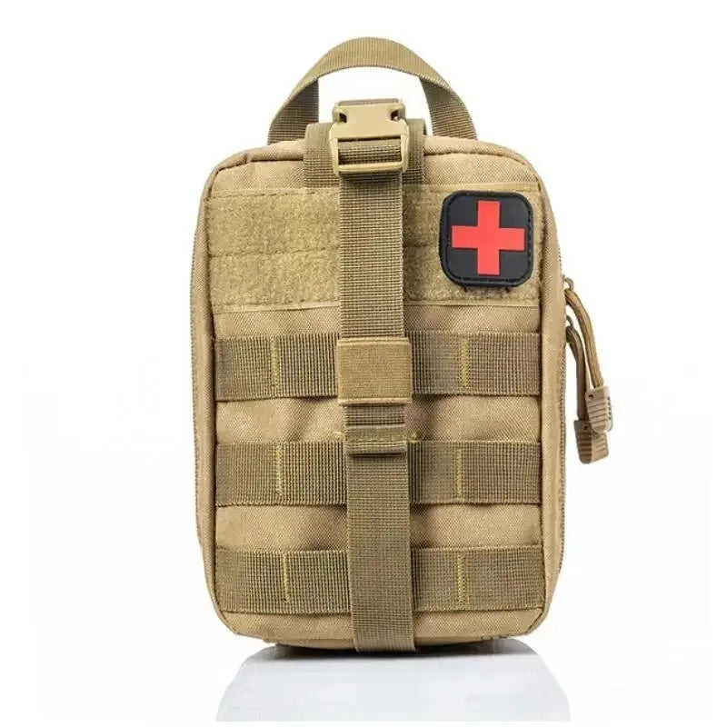 Waterproof Oxford Molle First Aid Pouch – IFAK Emergency Waist Pack for Outdoor Adventures
