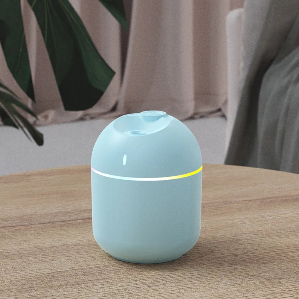 Mini USB Cool-Mist Humidifier with LED Light – 270 mL