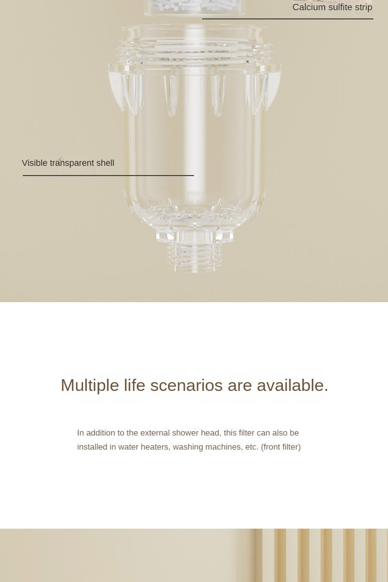 Inline Water Filter & PP Replacement Cartridge Bundles