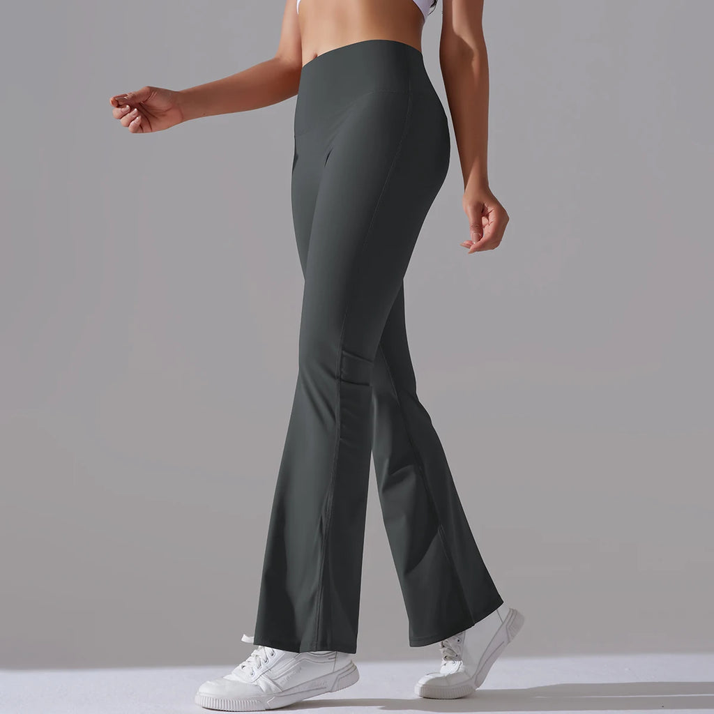 Women’s High-Waist Flared Leggings