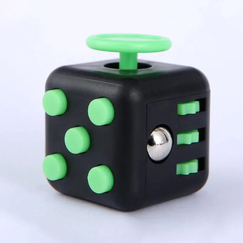 Fidget Cube Antistress Toy 8 Models 3.4cm 40g Hand Spinner Decompression Tool for Autism ADHD Anxiety Stress Relief Kids Adults