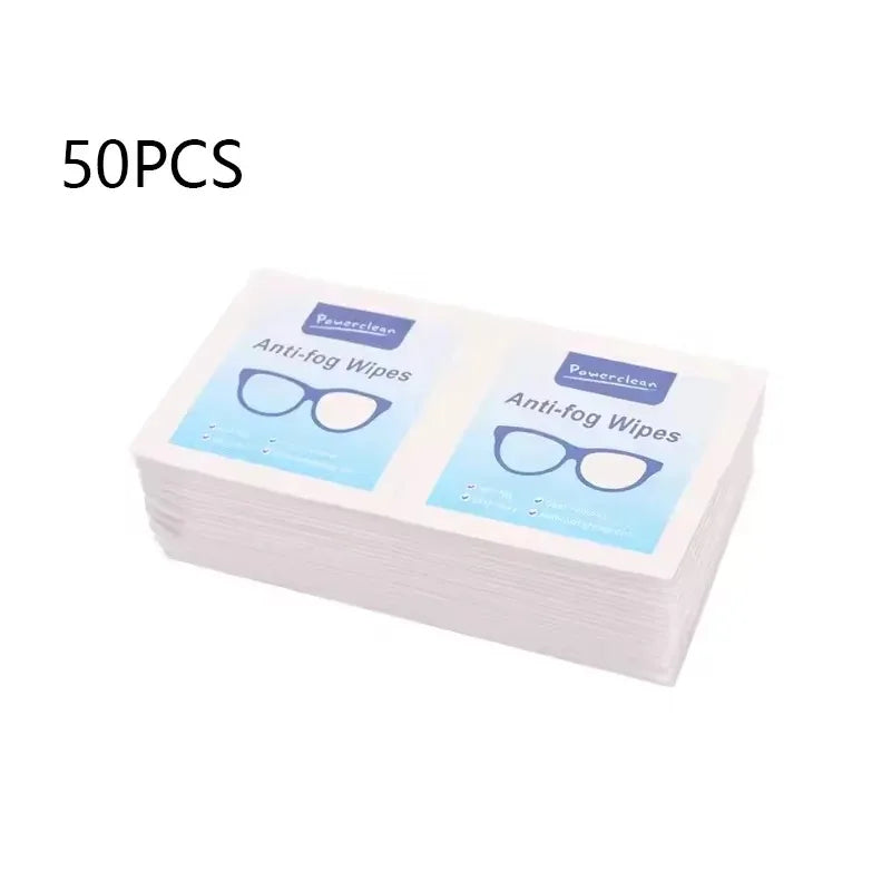 Viewring Disposable Lens Cleaning Wipes – Anti-Fog, Anti-Dust Microfiber Towelettes for Glasses, Sunglasses & Phone Screens | 10/30/50/100 Pack
