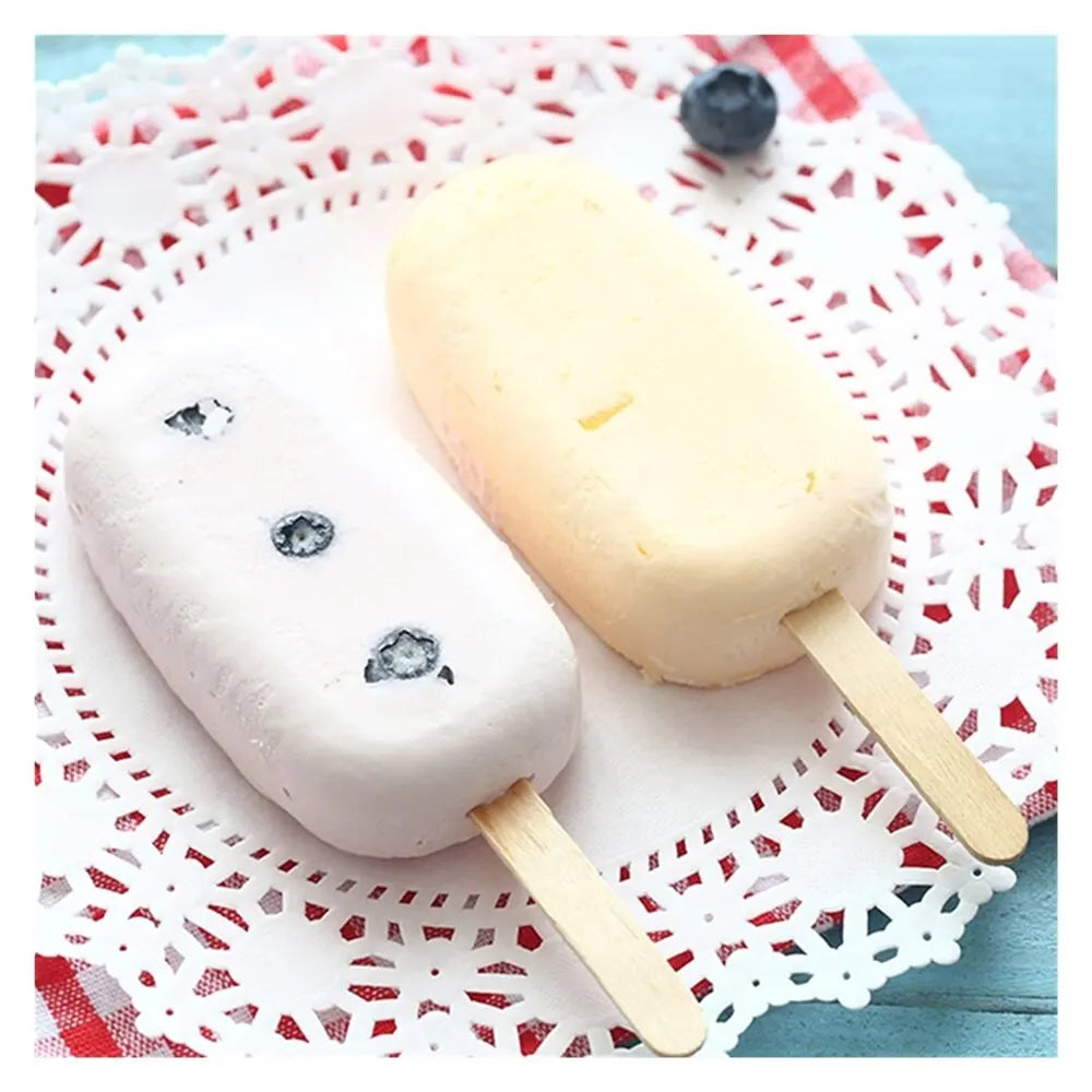 Silicone Ice Cream Mold – DIY Magnum Popsicle & Ice Pop Maker, Food-Grade, Dishwasher Safe, SGS Certified