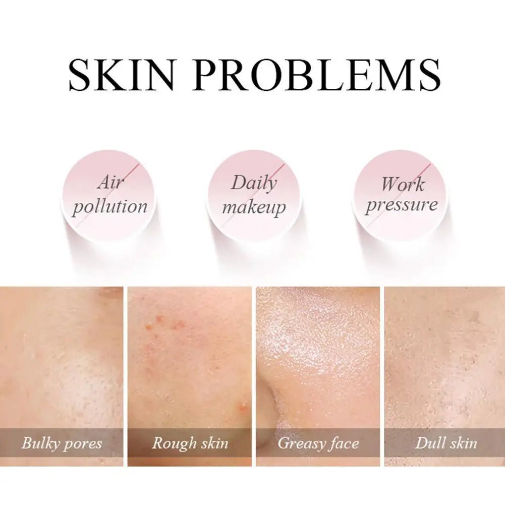 Sakura Clay Mud Face Mask – 12pc Set, Brightening, Deep Cleansing & Hydrating, All Skin Types