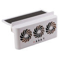 Solar-Assisted Car Window Ventilation Fan