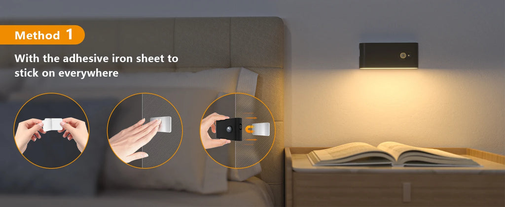 WILLED Rechargeable Motion Sensor Stair Lights