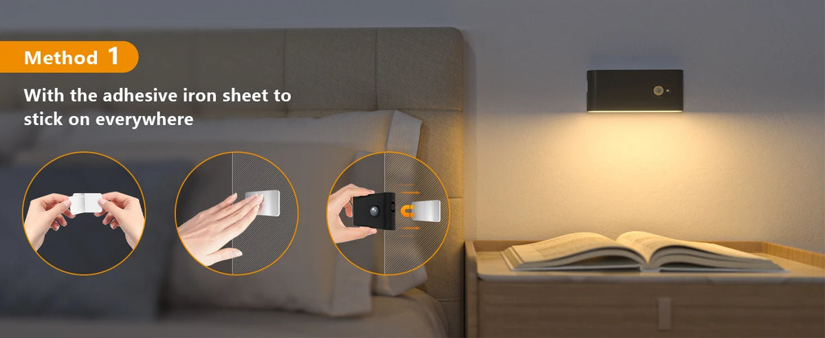 WILLED Rechargeable Motion Sensor Stair Lights