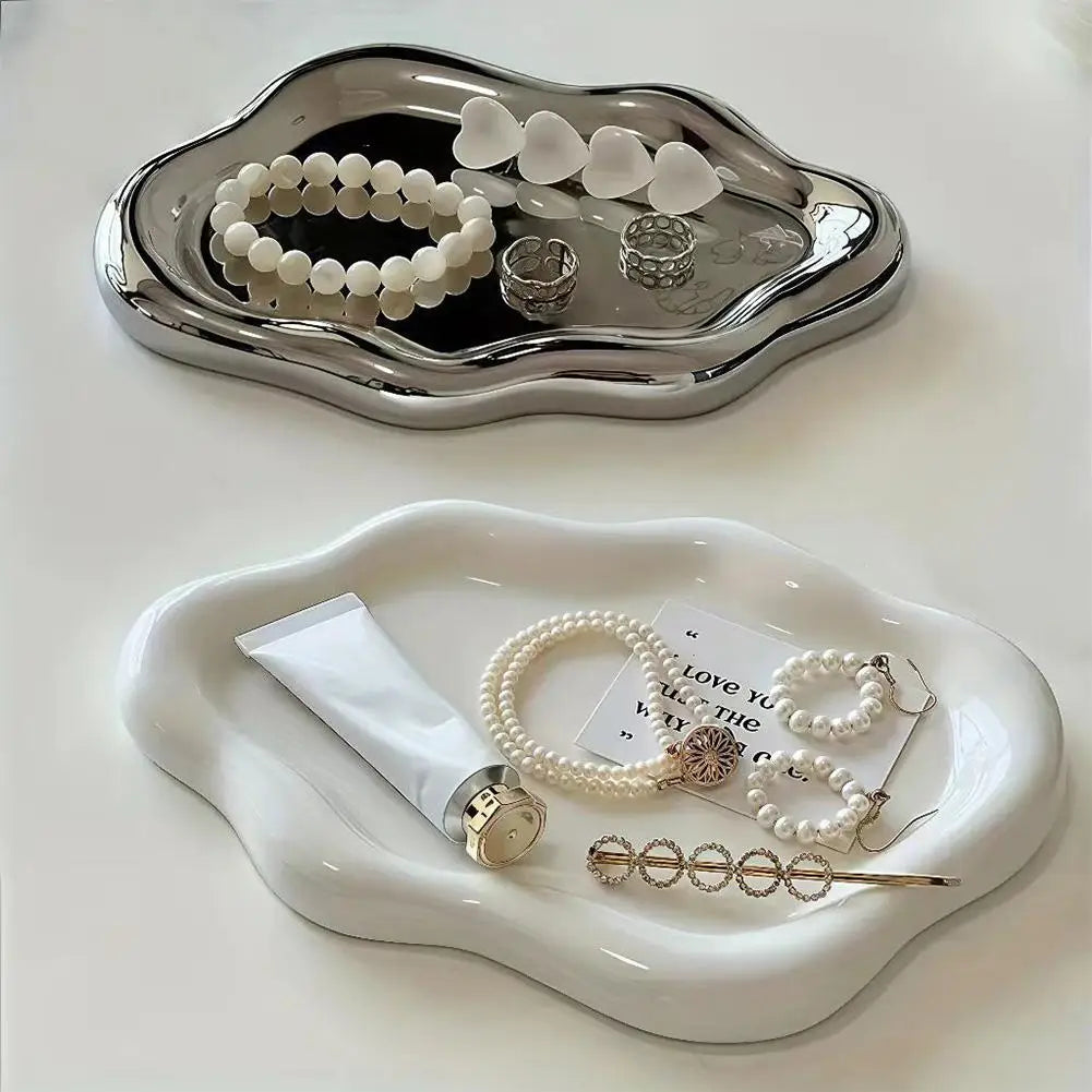 Cloud-Shaped Jewelry & Trinket Tray