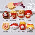 Cartoon Food Flatback Craft Embellishments – Random Mix