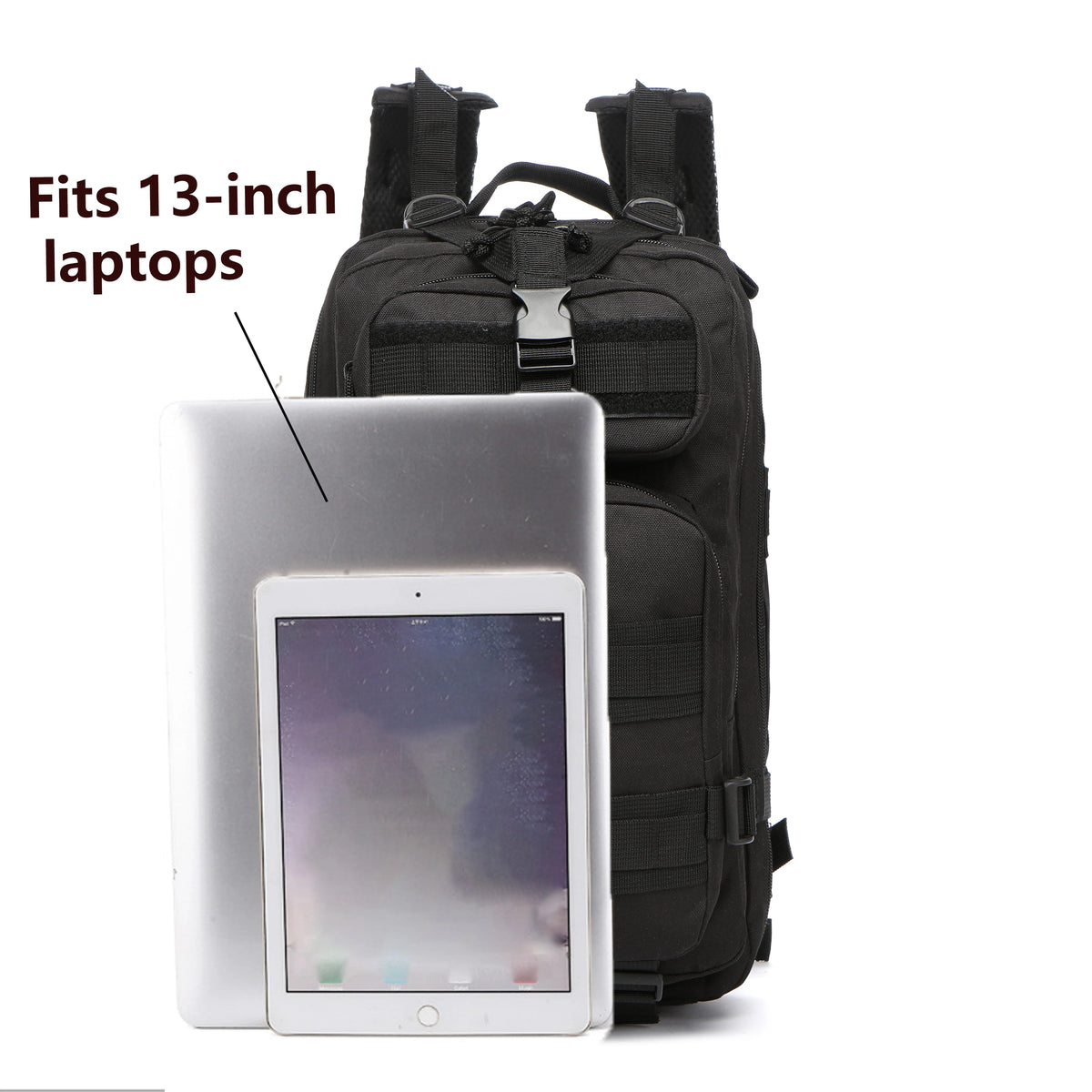 Tactical Backpack with MOLLE Webbing – 25L or 50L