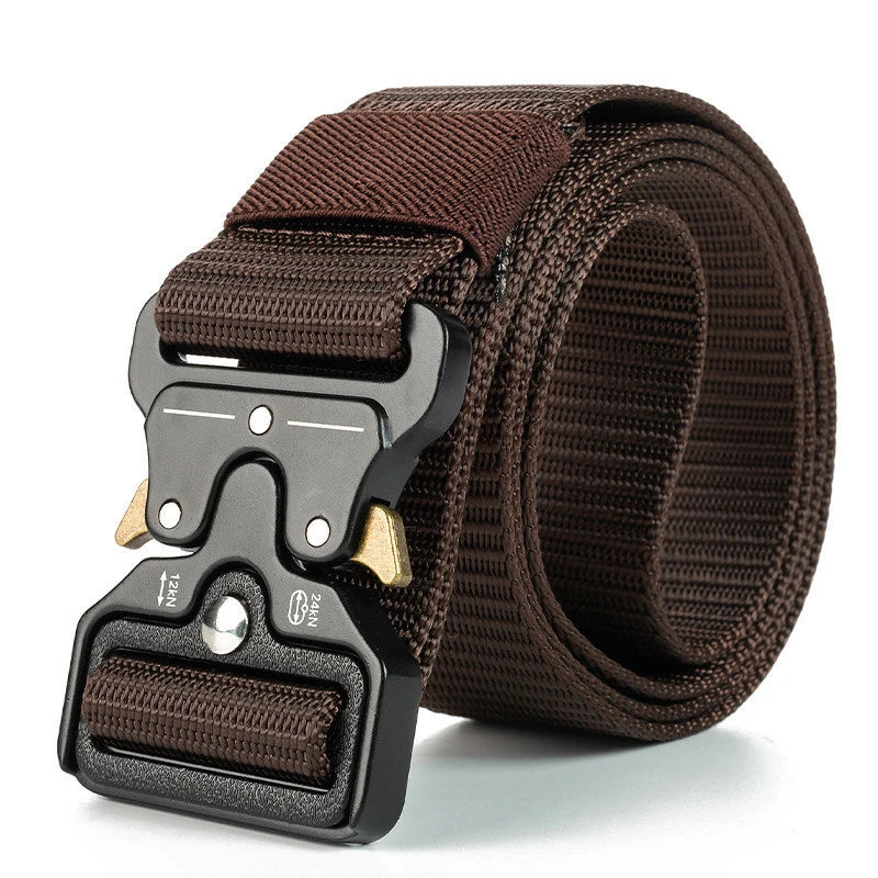 Unisex Tactical-Style Belt with Automatic Buckle