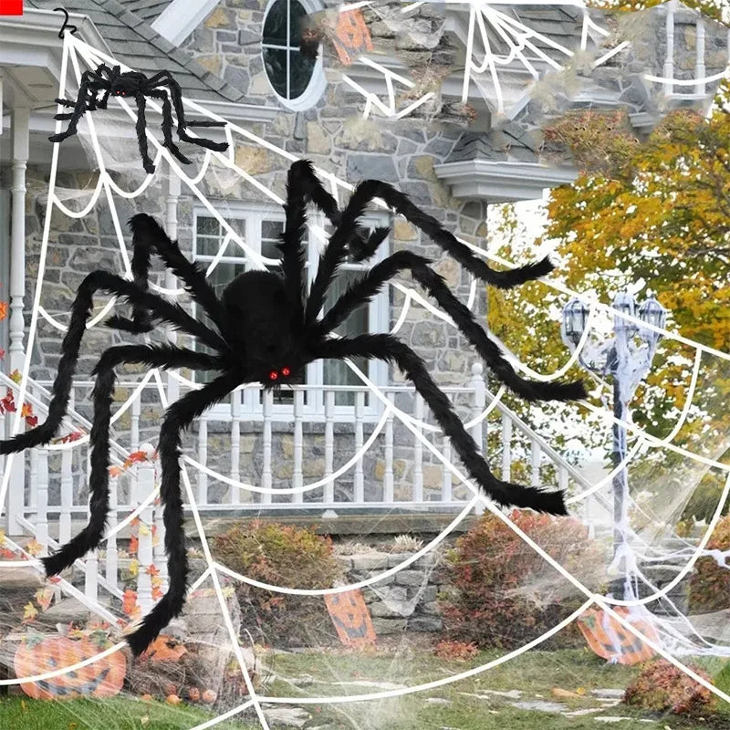 Halloween Spider & Web Decorations – Individual Options