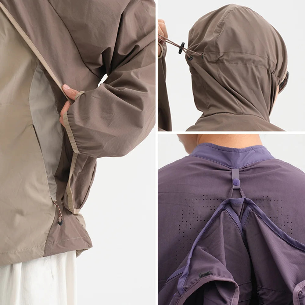 Men’s Hooded Jacket & Vest Set