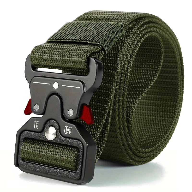 Unisex Tactical-Style Belt with Automatic Buckle