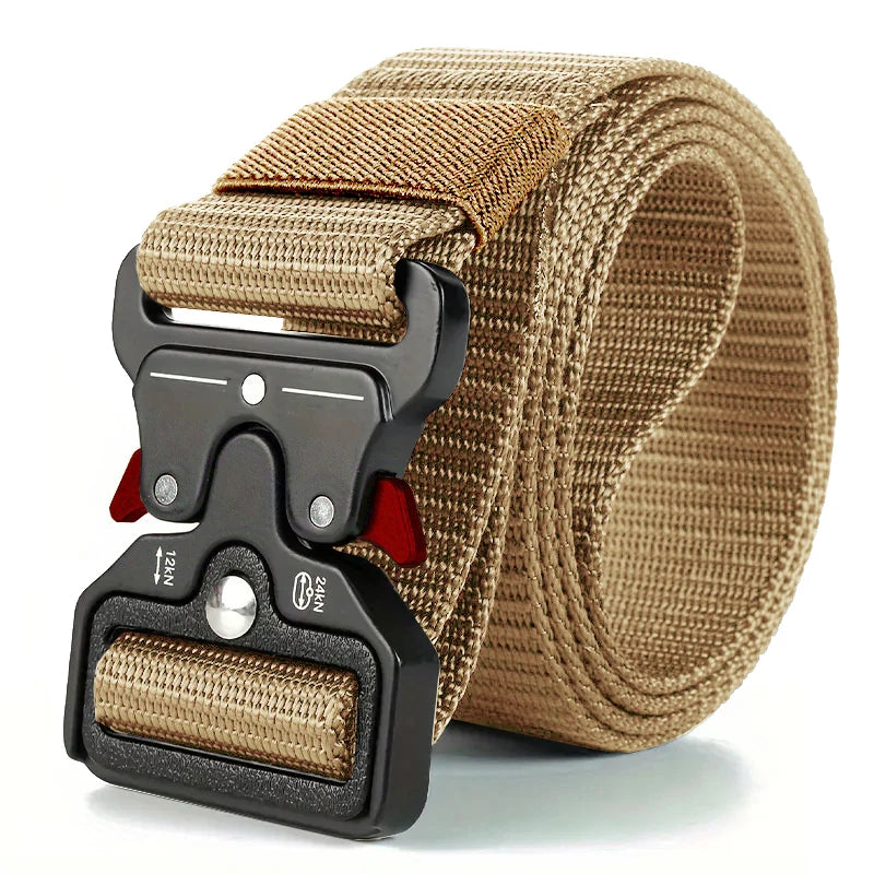Unisex Tactical-Style Belt with Automatic Buckle