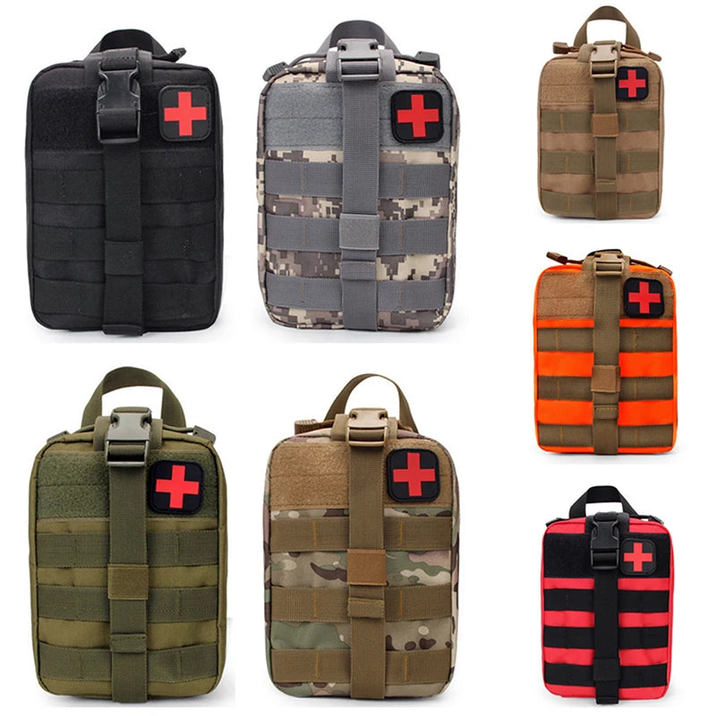 Tactical Molle First Aid Pouch – EDC Waist Pack for Hunting, Camping & Outdoor Use