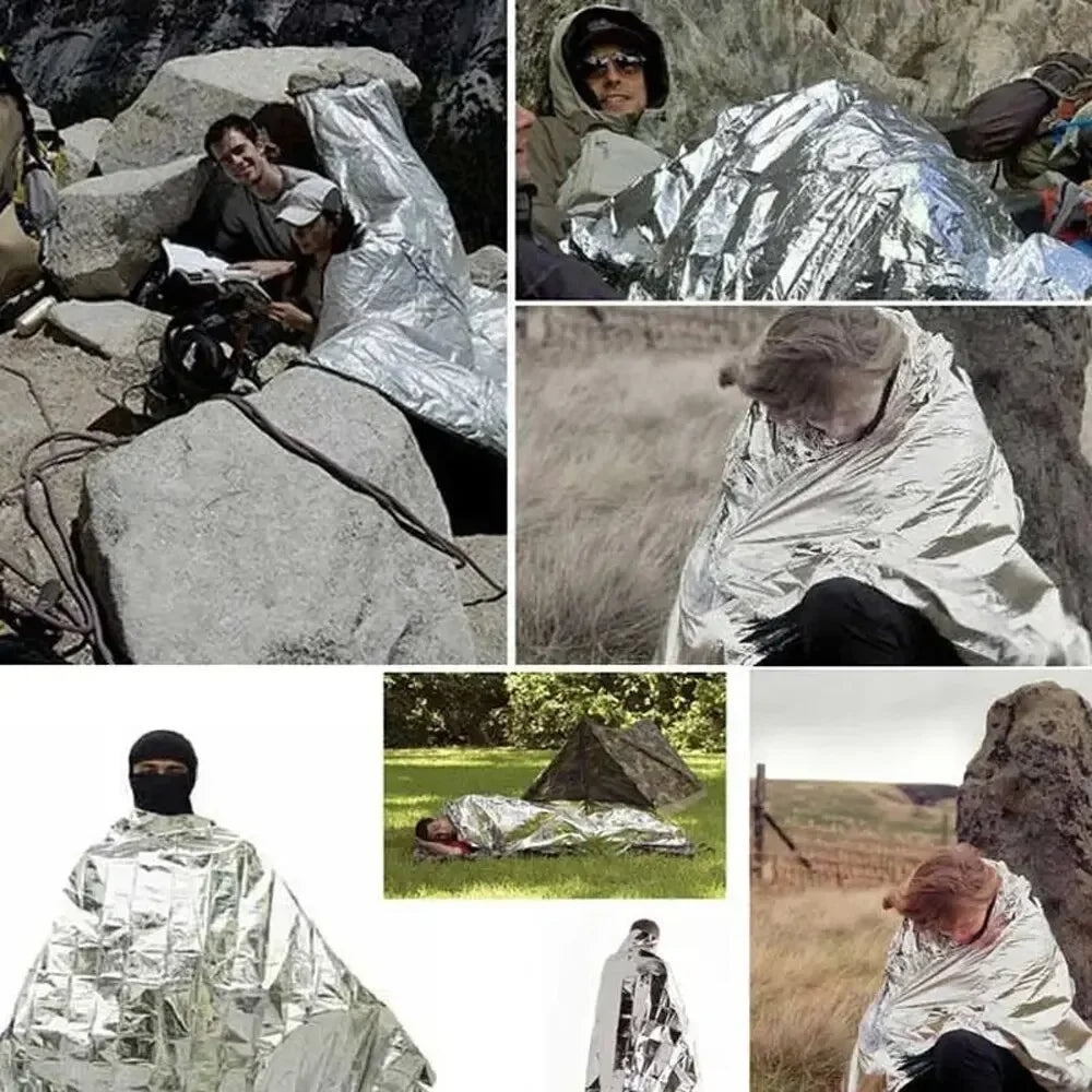 Reflective Emergency Blanket – Silver or Gold/Silver