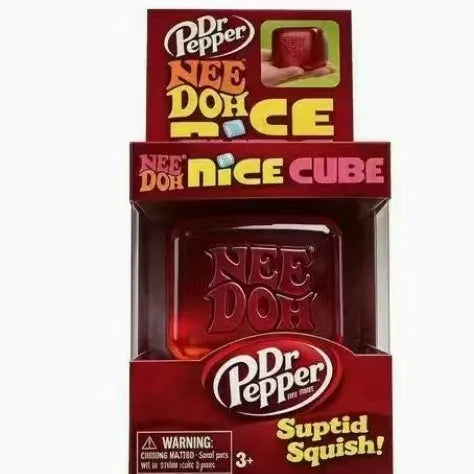 Schylling Needoh pizza Sensory Fidget Cube Stress Relief Squishy Cube Anti-Anxiety Squeeze Toy For Focus ADHD Population