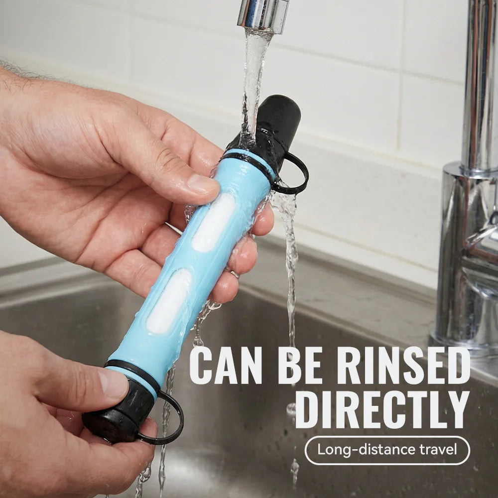 Portable Personal Water Filter Straw for Camping & Hiking