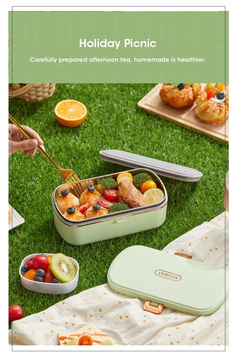 Electric Lunch Box Food Warmer – 220V EU Plug