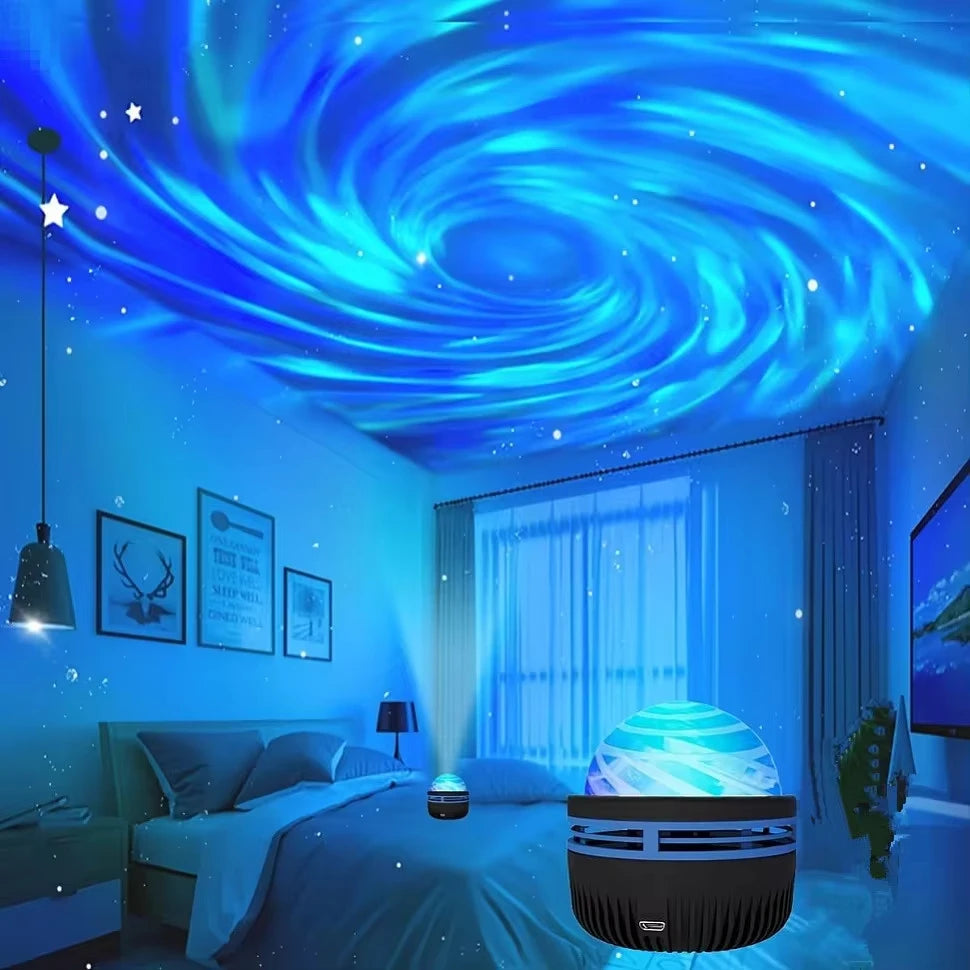LED Galaxy Projector with Remote – 1 or 2 Pieces