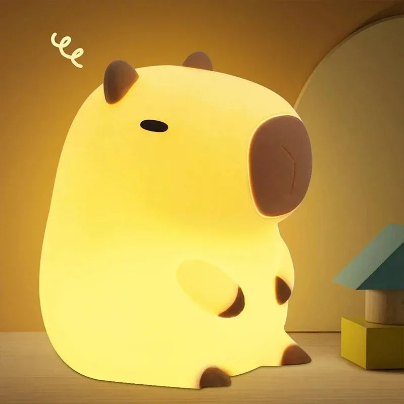 Capybara LED Night Light – Two Sizes