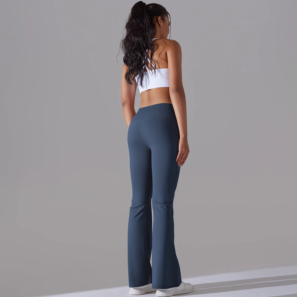 Women’s High-Waist Flared Leggings