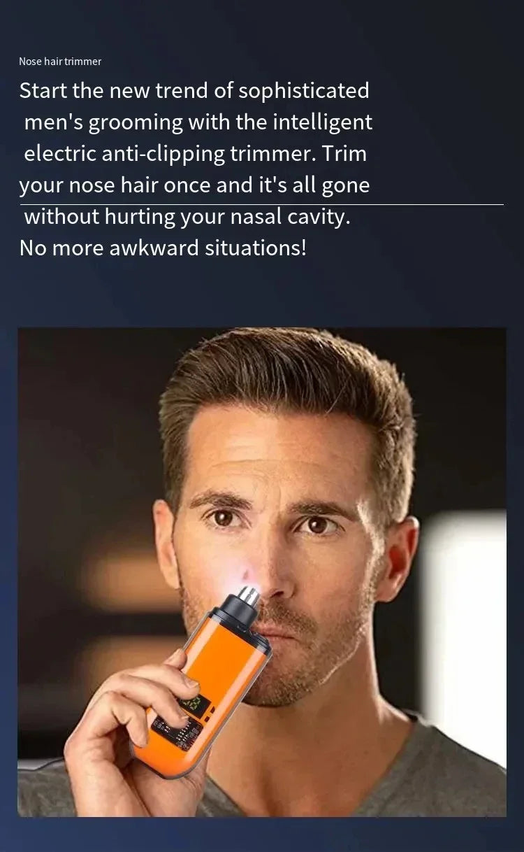 USB-C Rechargeable Nose & Ear Hair Trimmer