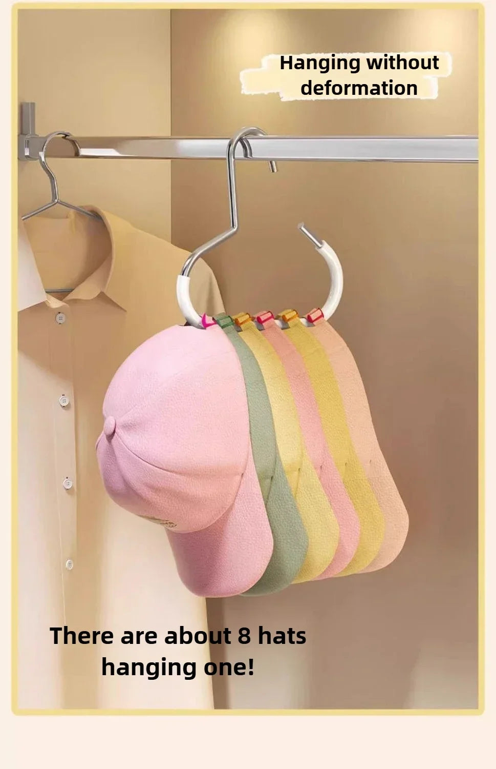 Ring Hanger for Hats, Scarves & Ties