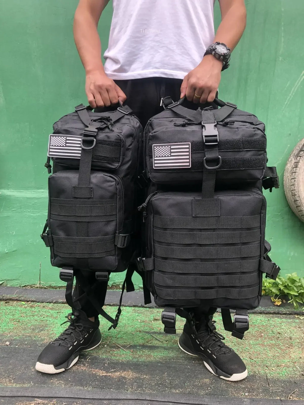 Tactical Backpack with MOLLE Webbing – 25L or 50L