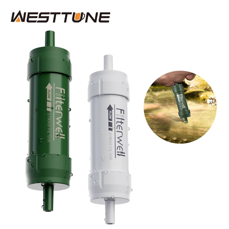 Mini Personal Water Filter Straw for Camping & Travel