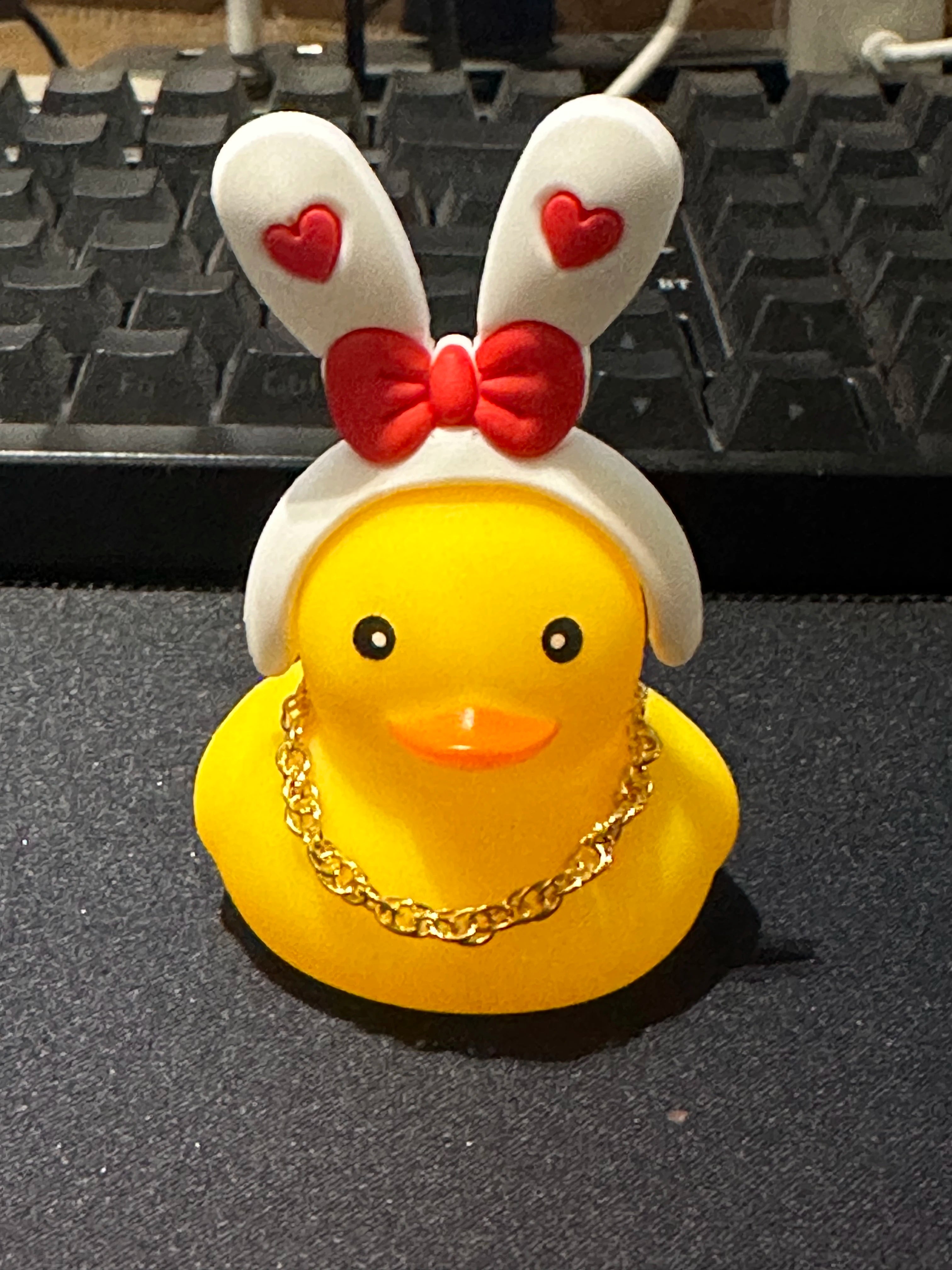 Car Rubber Duck Car Duck Decoration Dashboard Car Ornament for Car Dashboard Decoration Accessories