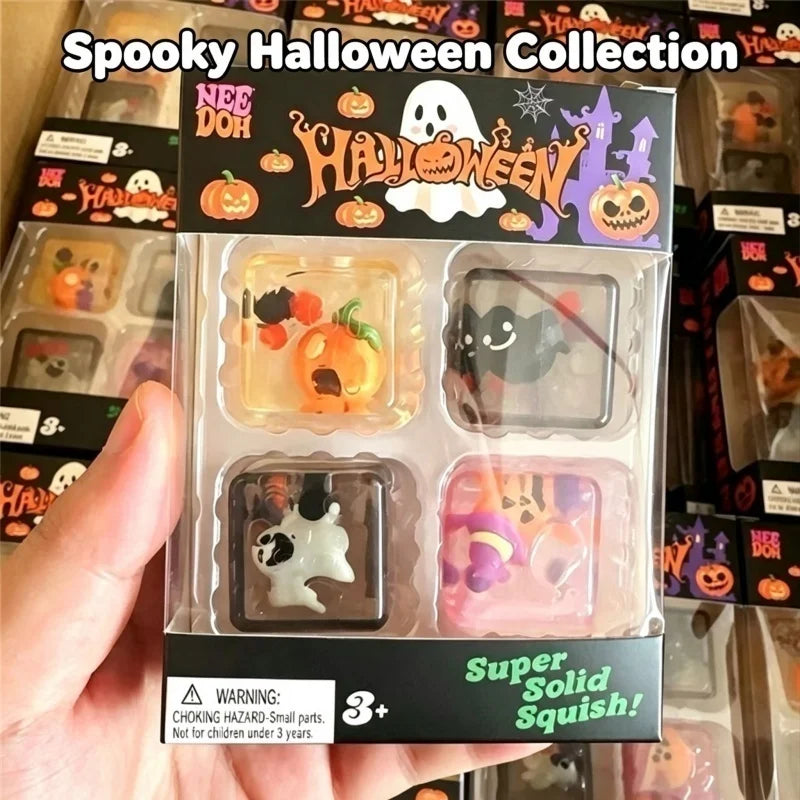 Mini Squishy Fidget Toy – Halloween & Original Styles