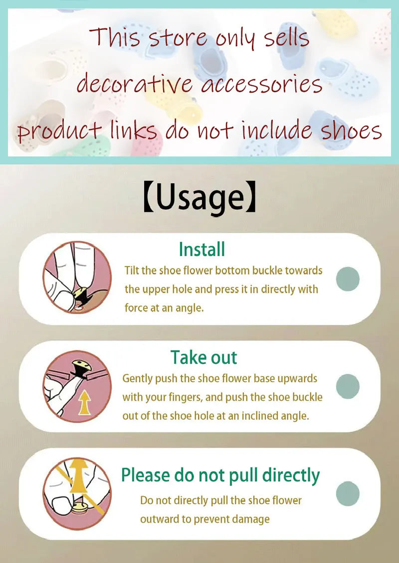 3D Cute Duck Noctilucent Shoe Charms for Crocs Garden Sandal Clogs Pins Decorations Slipper Accessories Girl Women Gift