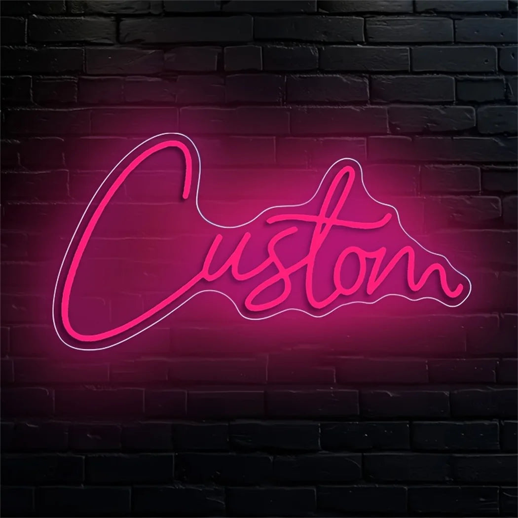 Personalized LED Neon-Style Name Sign – USB Powered