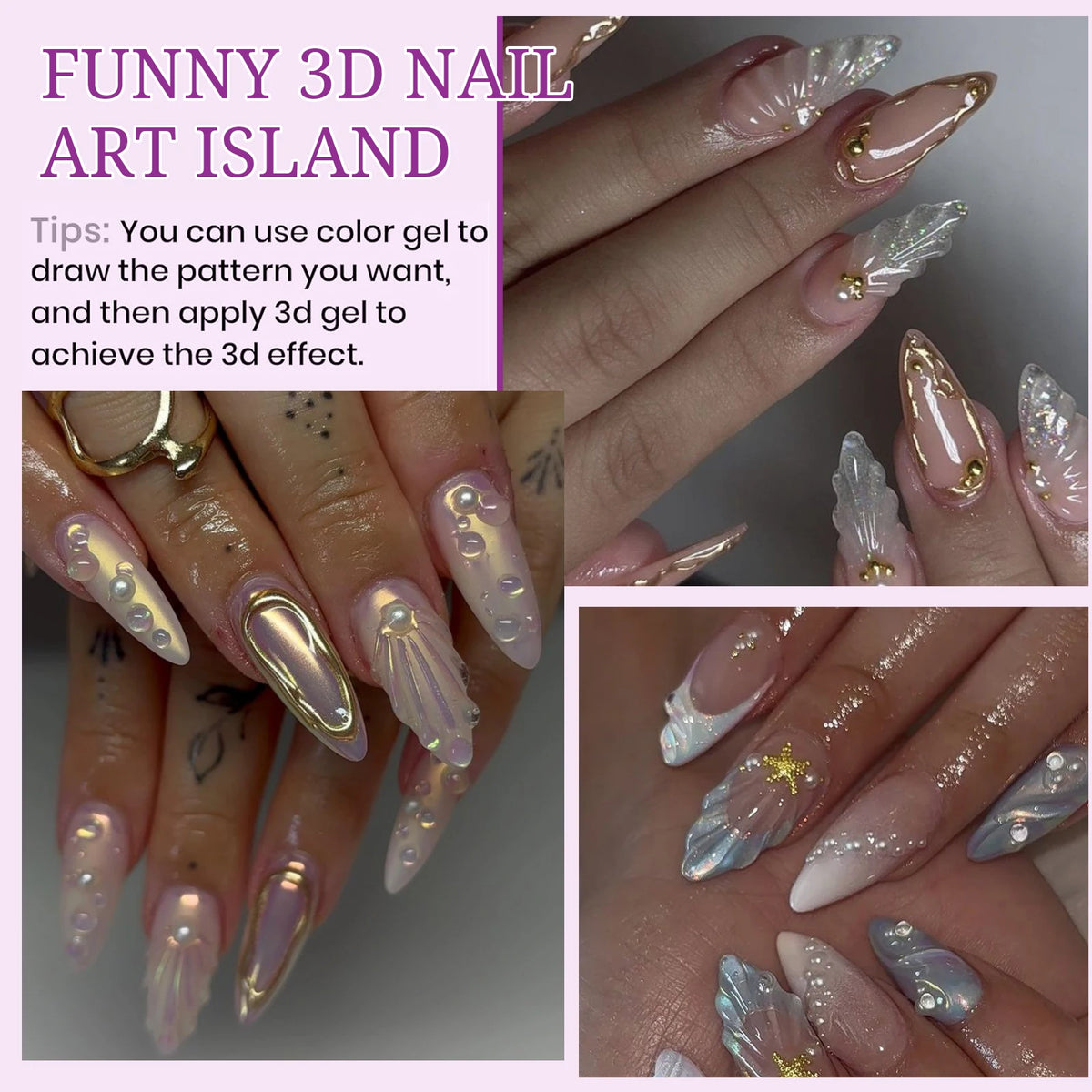 Misscheering 3D Nail Art Modeling Gel