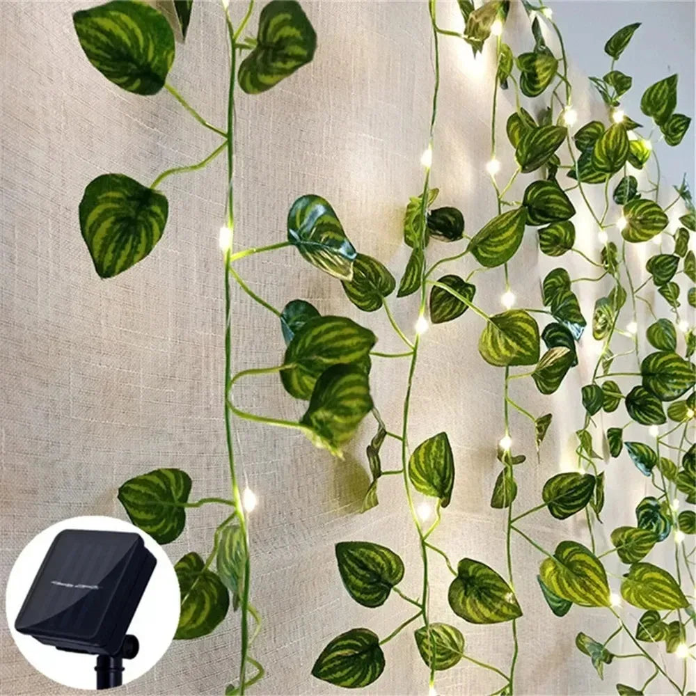 Solar Sunflower Vine String Lights – Artificial Flower LED Atmosphere Lamp for Garden, Wedding & Holiday Décor (2M/6.56ft, 5M/16.40ft, 10M/32.80ft)