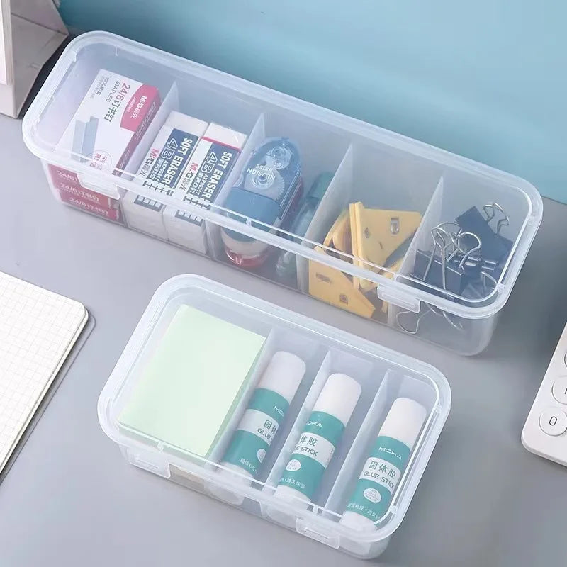 Clear Cable Management Box with Lid – Small, Medium or Large