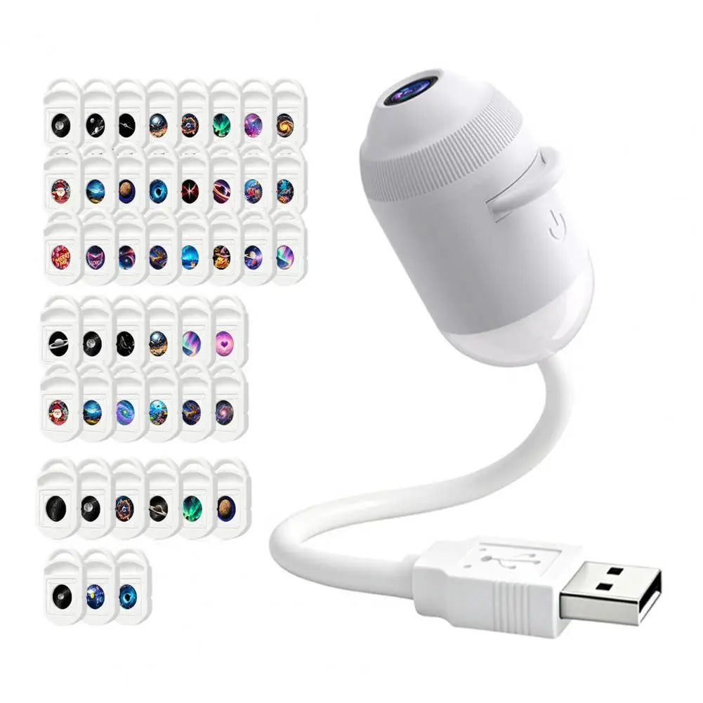 USB Star Projector & Night Light – 3 to 24 Slides