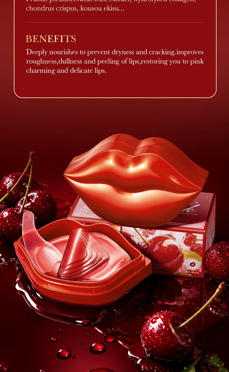 SADOER Moisturizing Lip Masks – 20 Count