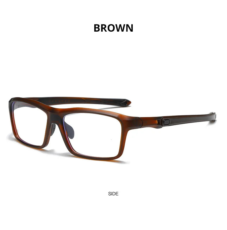 Gmei Optical TR90 Rectangular Sports-Style Eyeglass Frame