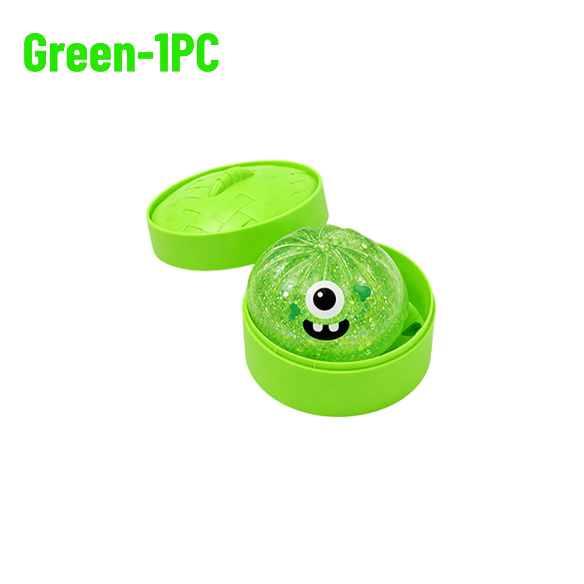 Halloween Steamed Bun Squishy - Single Piece, Slow Rebound Sensory Fidget Toy, 5 Colors