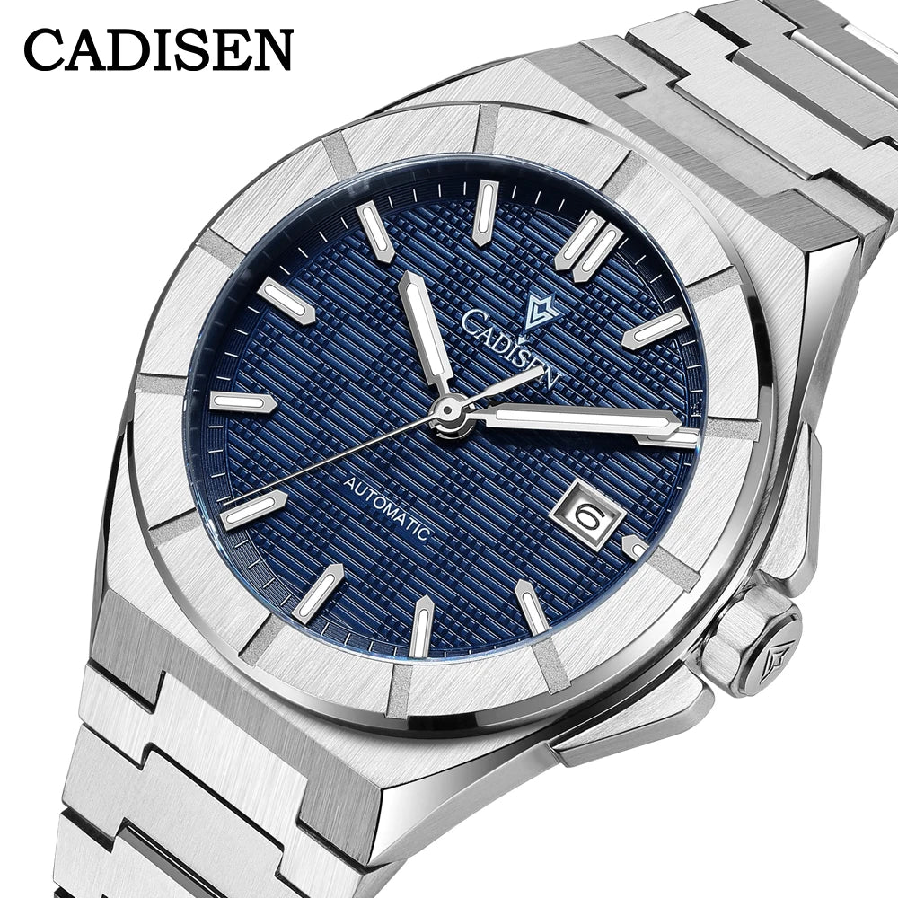 CADISEN C8242 Men’s Automatic Watch with Textured Dial