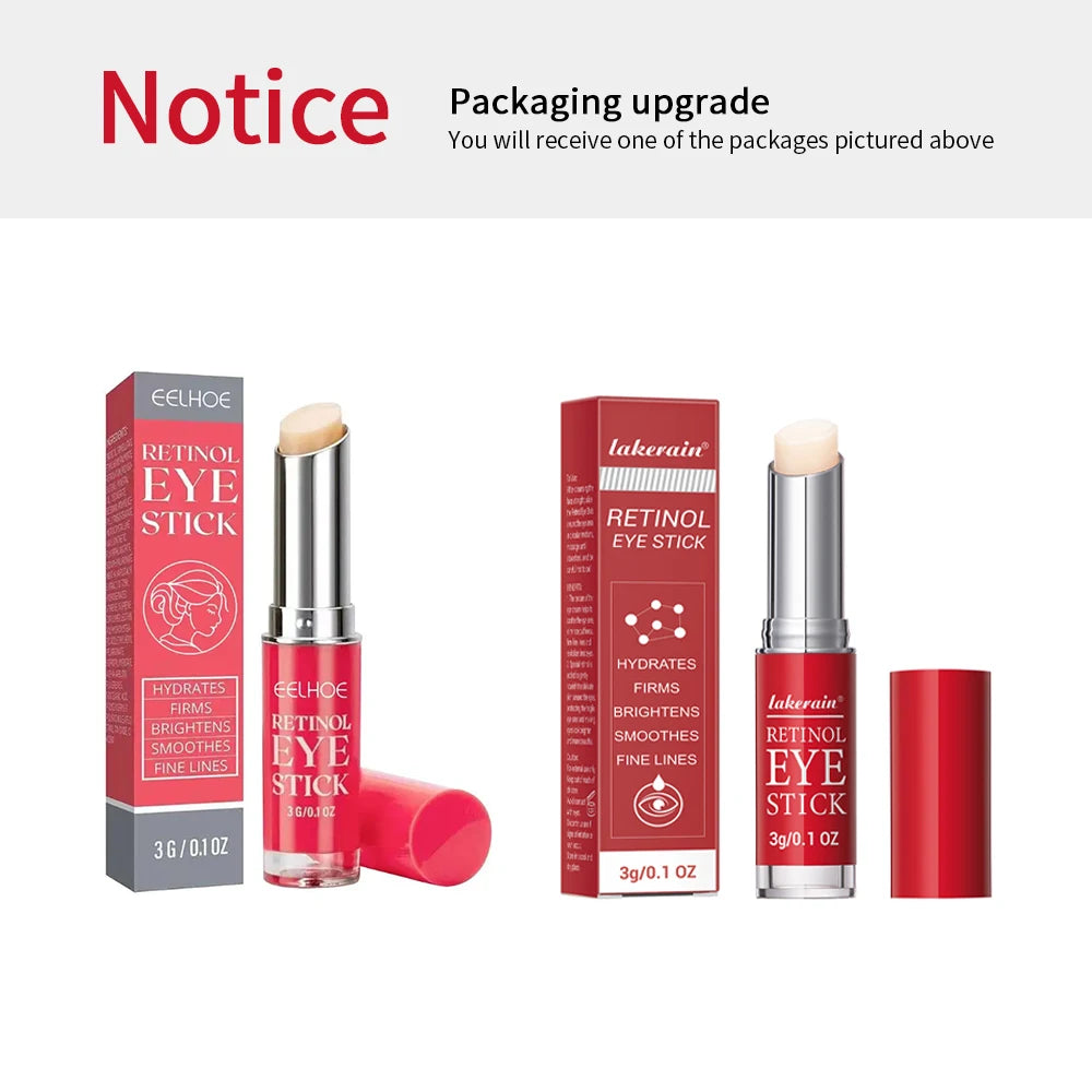 Retinol Eye Cream Lightening Dark Circles Firming Skin Instant Eye Repair Serum Stick for women Women Eyes Care