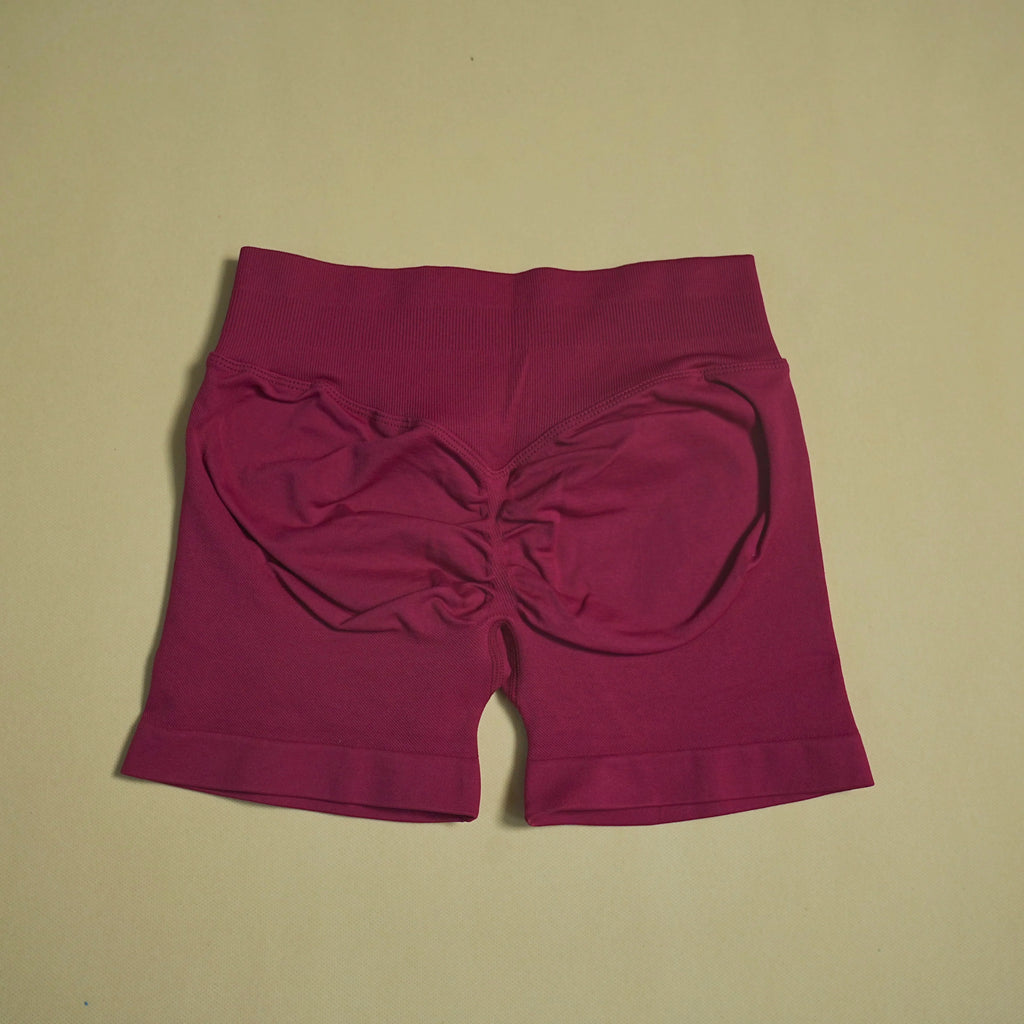 High-Waisted Yoga Shorts for Women – Slim Fit, Hip-Lifting Activewear